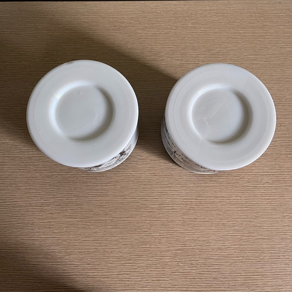 Vintage milk glass canisters - Picture 9 of 11